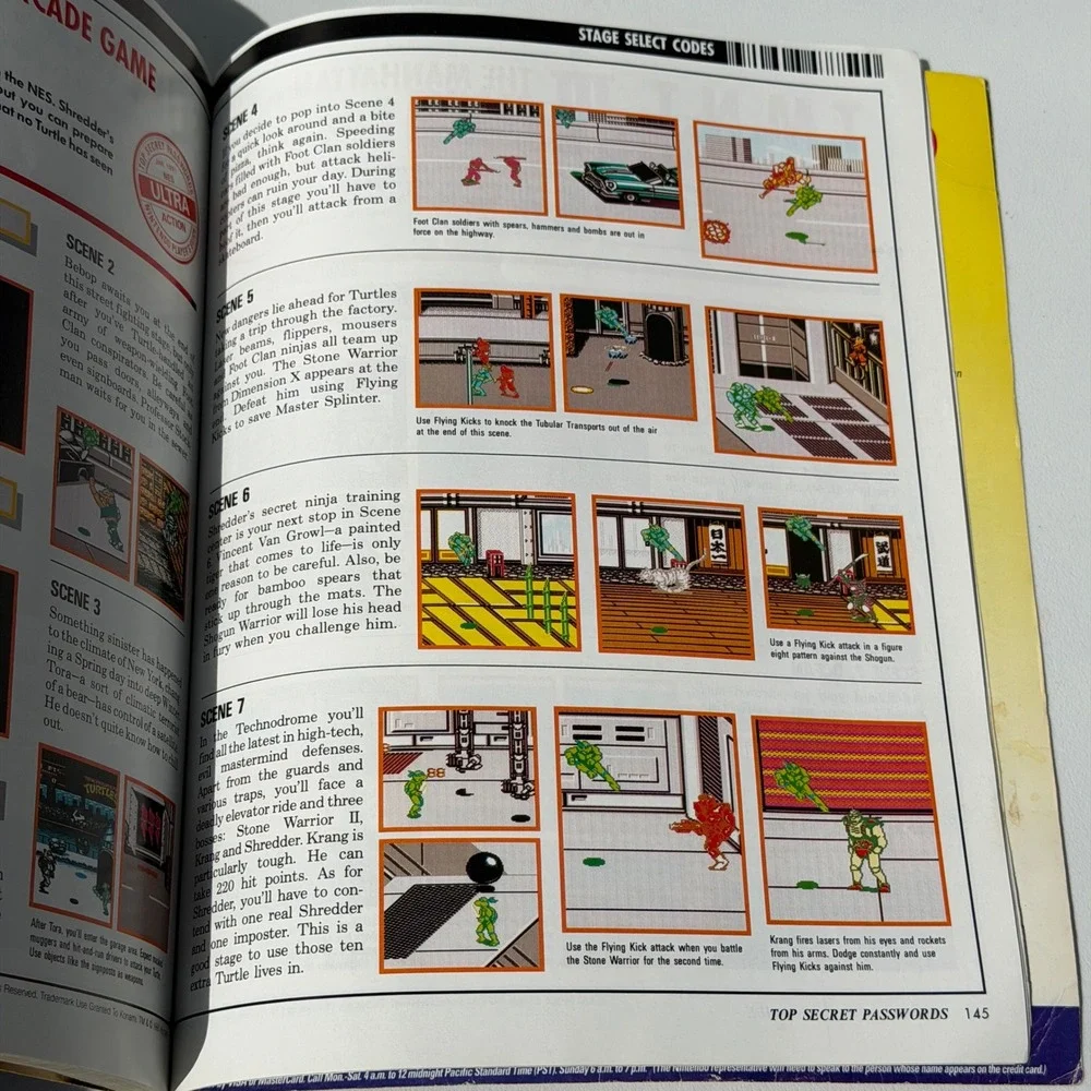 Nintendo Top Secret Passwords Players Guide 1992 NES SNES Game Boy Vintage Book